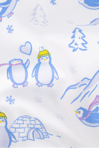 Penguin Party Long Sleeve Polo Pajamas