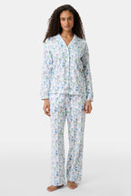 Charleston Monkey Long Sleeve Polo Pajamas