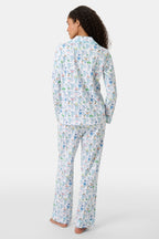 Charleston Monkey Long Sleeve Polo Pajamas