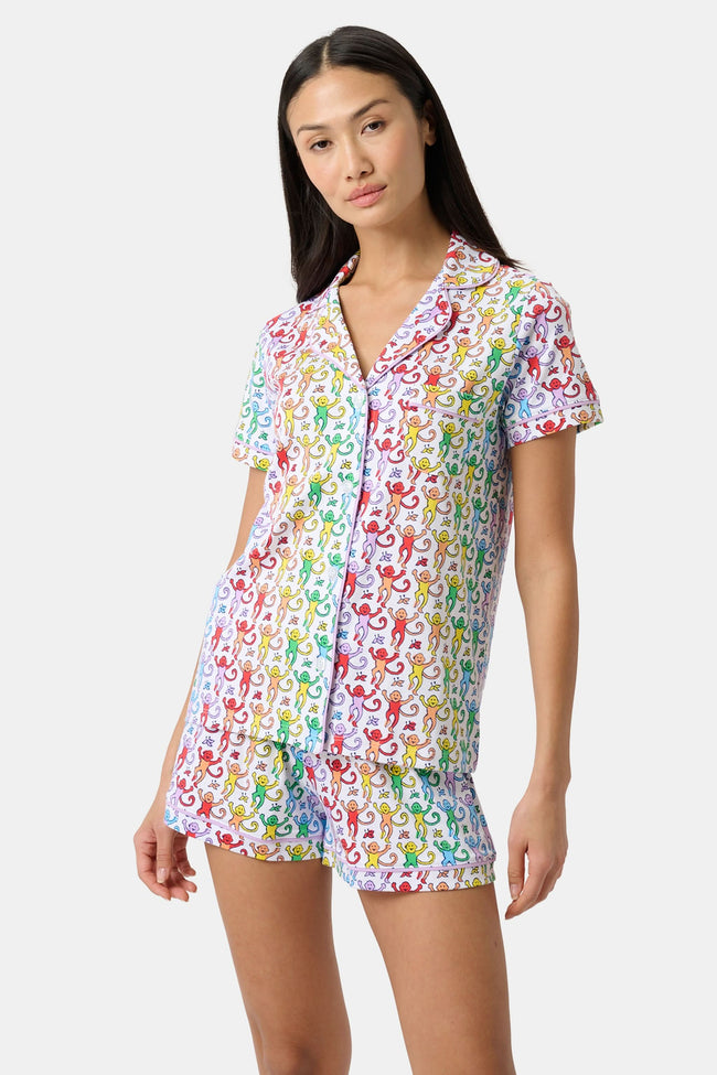 Disco Monkey Polo Pajamas Main Image