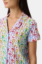 Disco Monkey Polo Pajamas