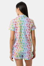 Disco Monkey Polo Pajamas