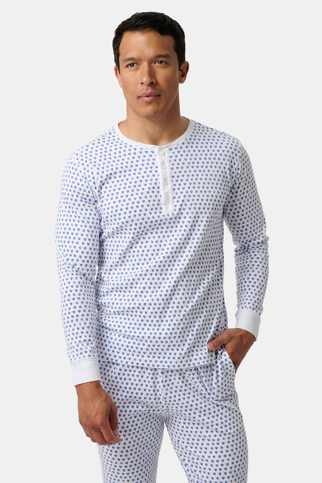 Mens Hearts Spencer Pajamas