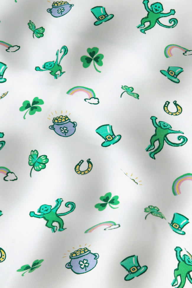 Luck O' the Monkey Polo Pajamas Main Image