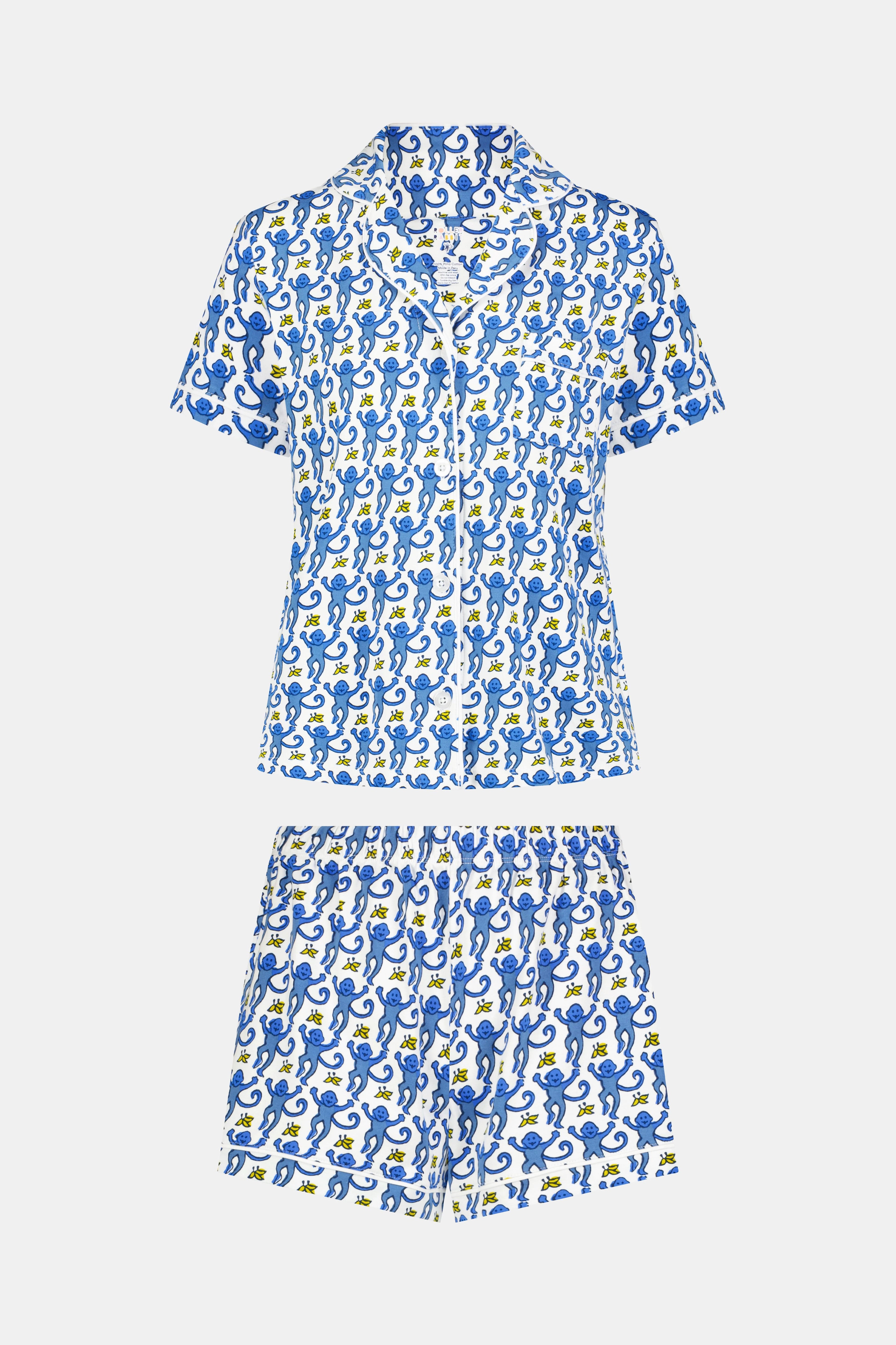 Monkey Polo Pajamas