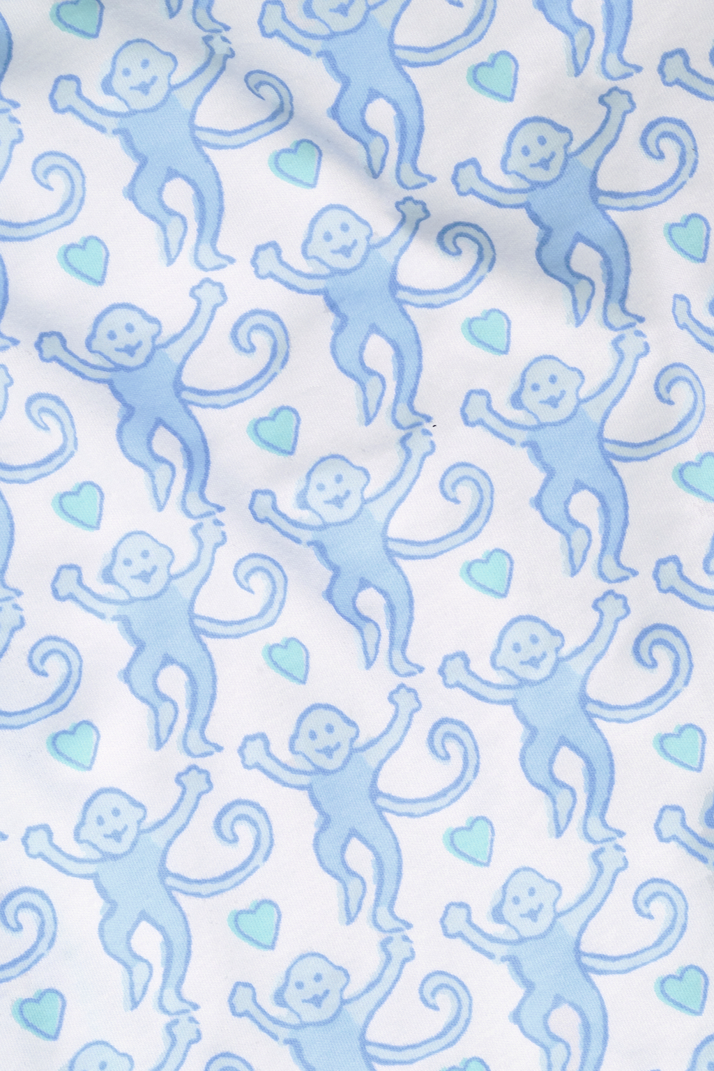 Lovely Monkey Polo Pajamas