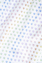 Disco Hearts Long Sleeve Polo Pajamas