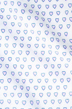 Hearts Long Sleeve Polo Pajamas