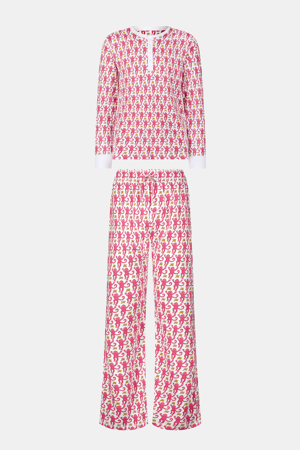 Mens Monkey Spencer Pajamas