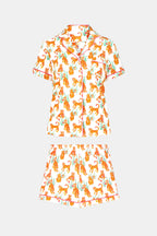 Teddy Tiger Polo Pajamas