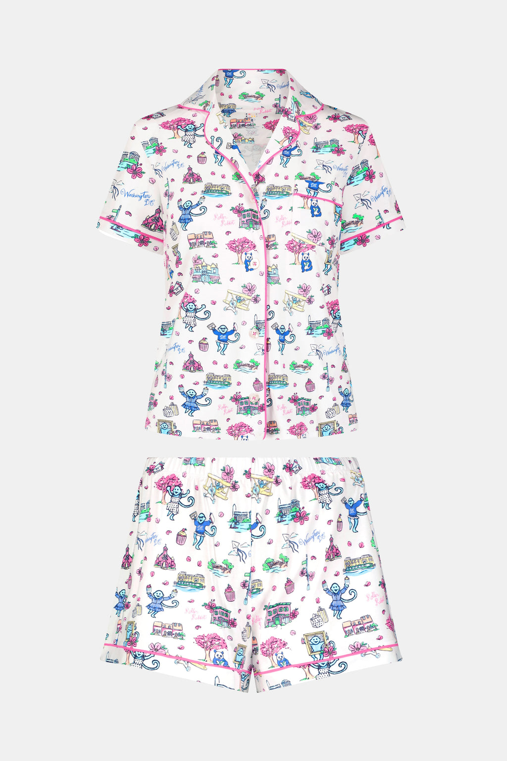 Georgetown Monkey Polo Pajamas