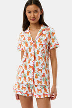 Teddy Tiger Polo Pajamas