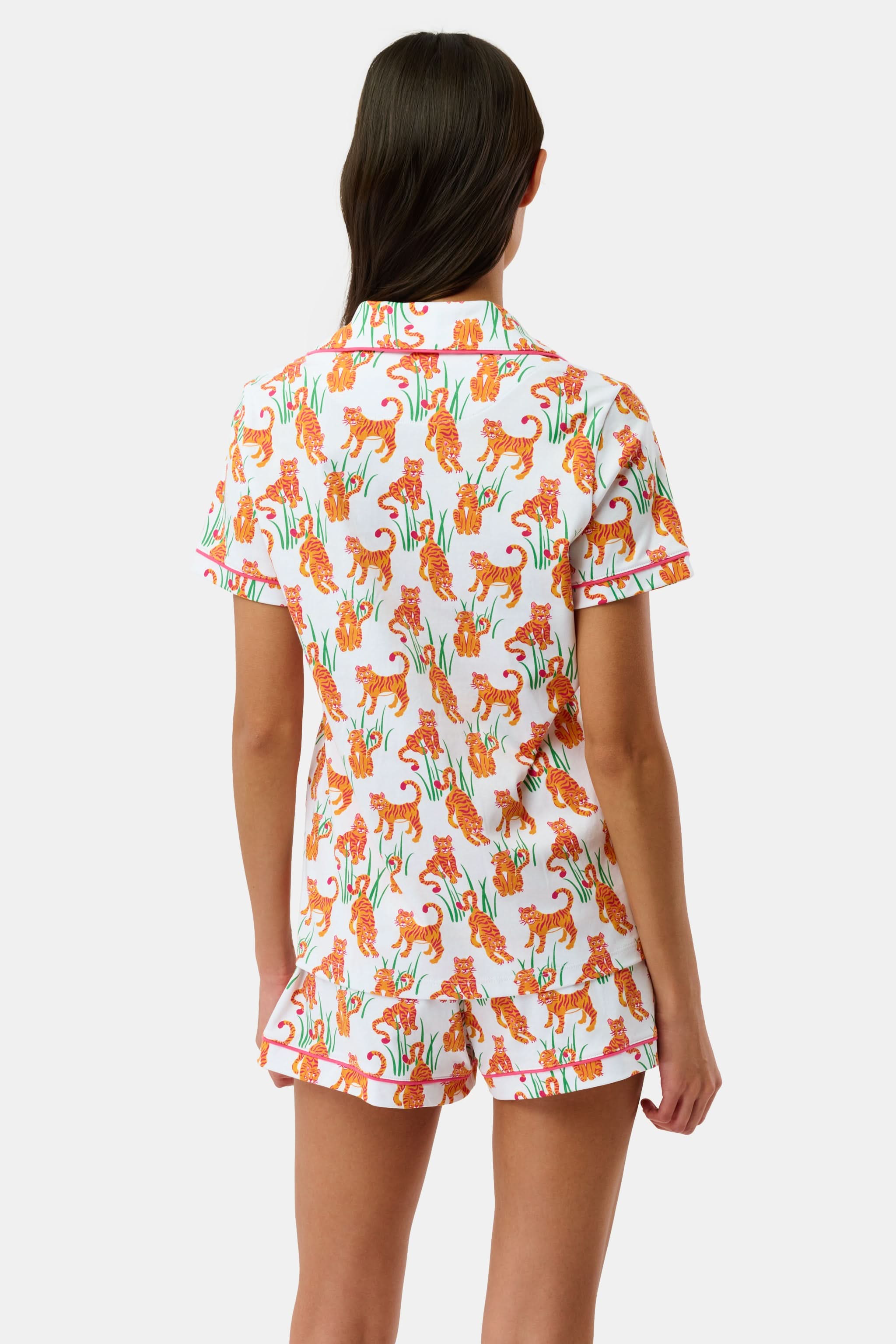 Teddy Tiger Polo Pajamas
