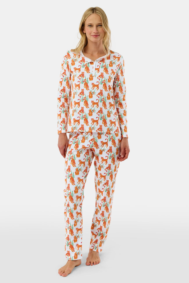 Teddy Tiger Pajamas Hover Image