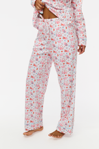 Piggy Up Long Sleeve Polo Pajamas