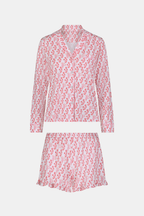 Rosa Ditsy Monkey Hayden Pajamas