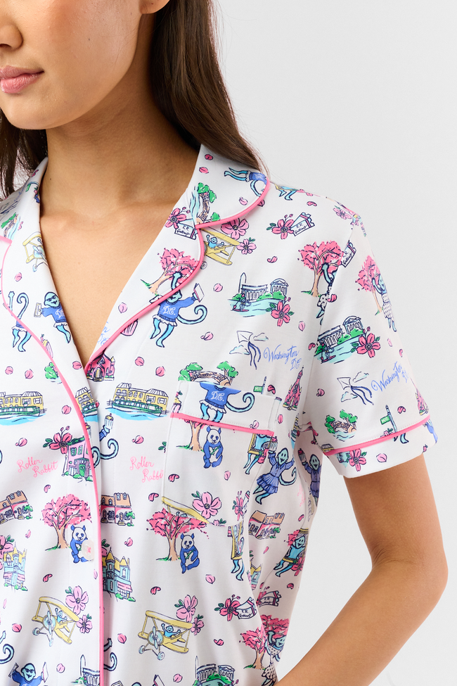 Georgetown Monkey Polo Pajamas Main Image