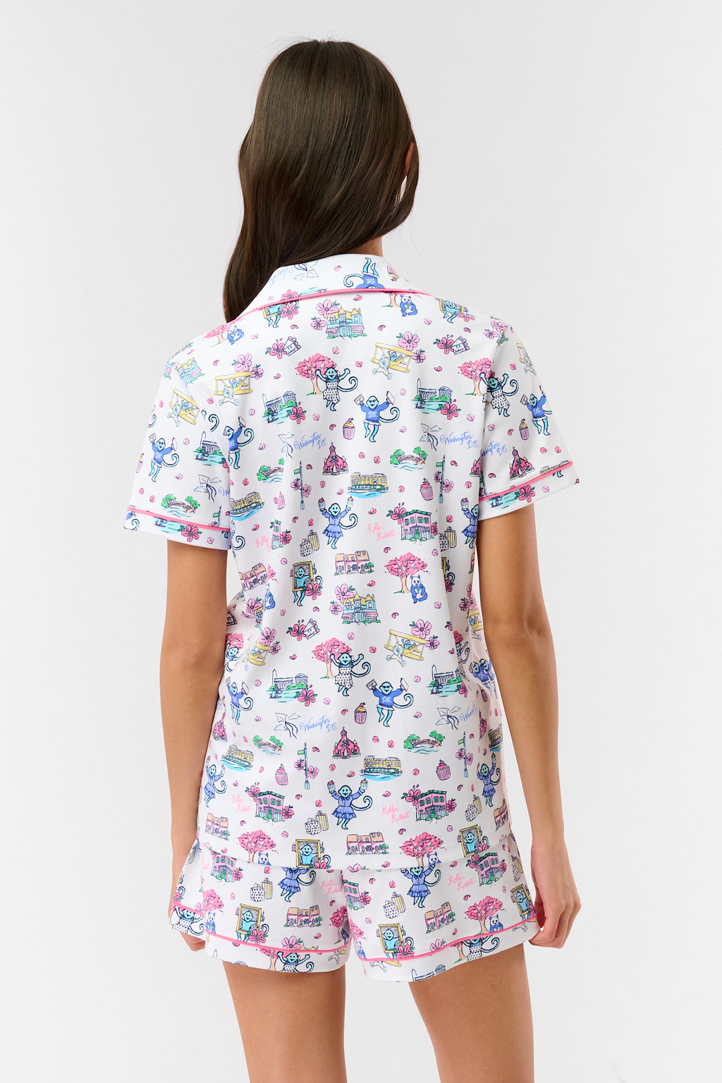 Georgetown Monkey Polo Pajamas
