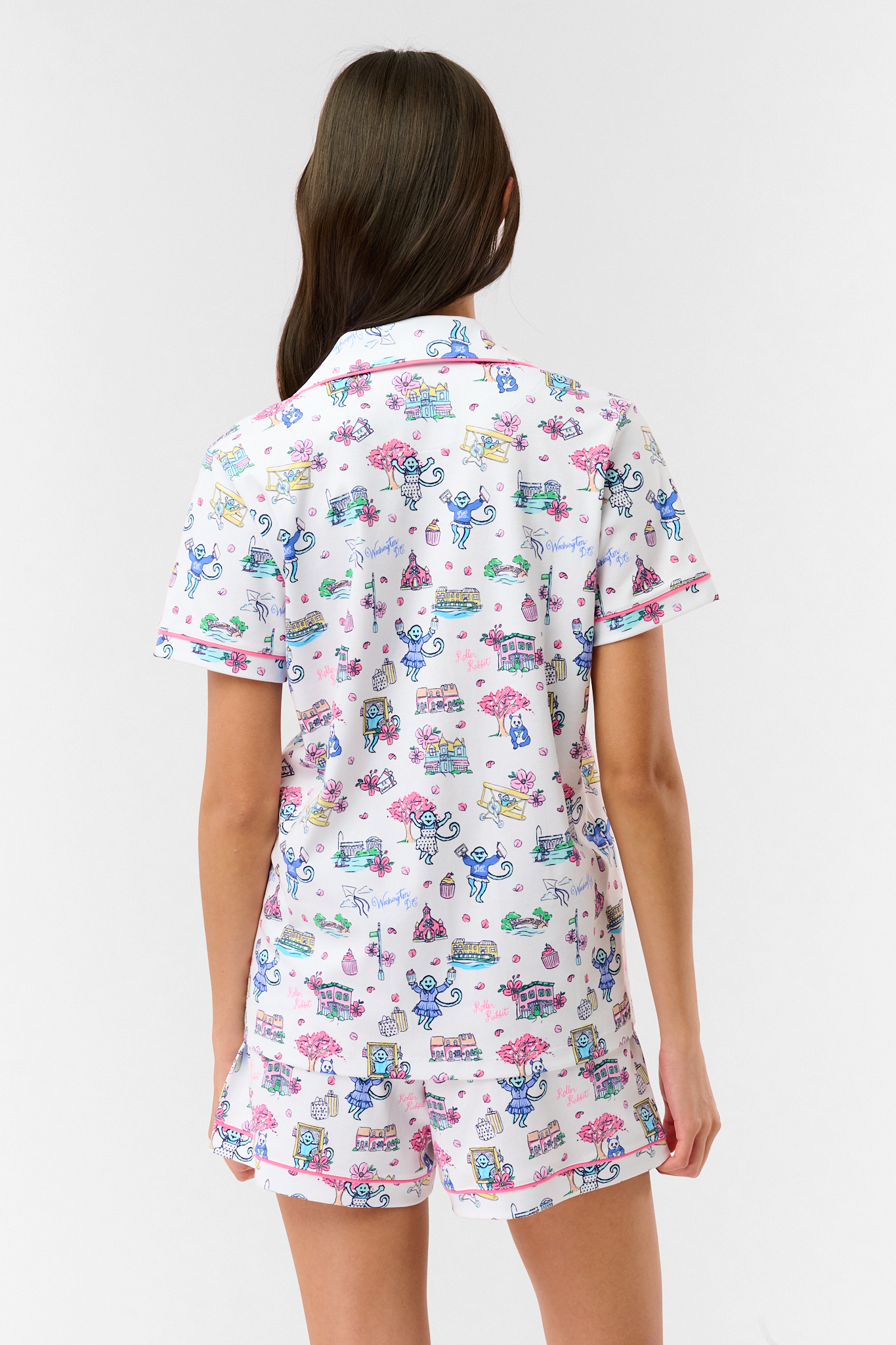 Georgetown Monkey Polo Pajamas