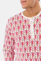 Mens Monkey Spencer Pajamas