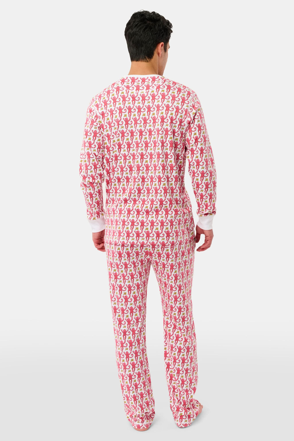 Mens Monkey Spencer Pajamas