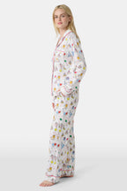 Birthday Bonanza Long Sleeve Polo Pajamas