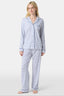 Hearts Long Sleeve Polo Pajamas