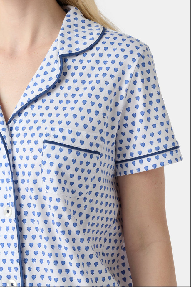 Hearts Polo Pajamas Main Image