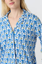 Monkey Long Sleeve Polo Pajamas
