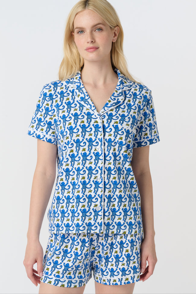 Monkey Polo Pajamas Hover Image