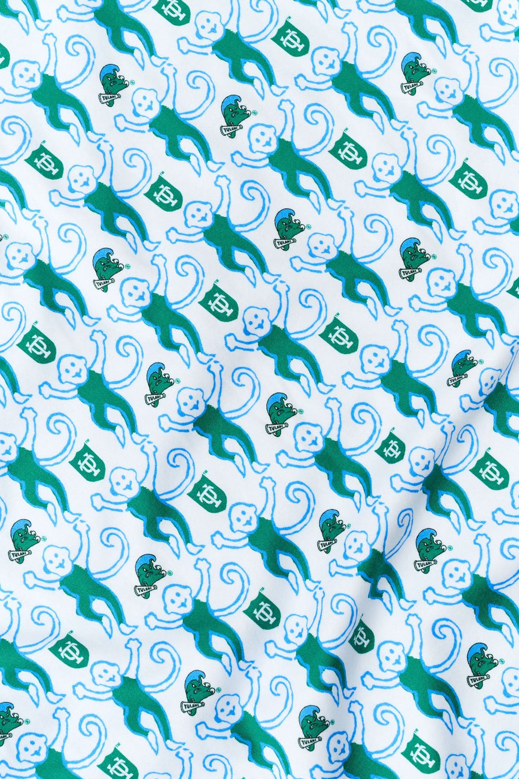 Mens Green Wave Lovely Monkey Simon Pant