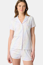 Disco Hearts Polo Pajamas