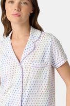 Disco Hearts Polo Pajamas