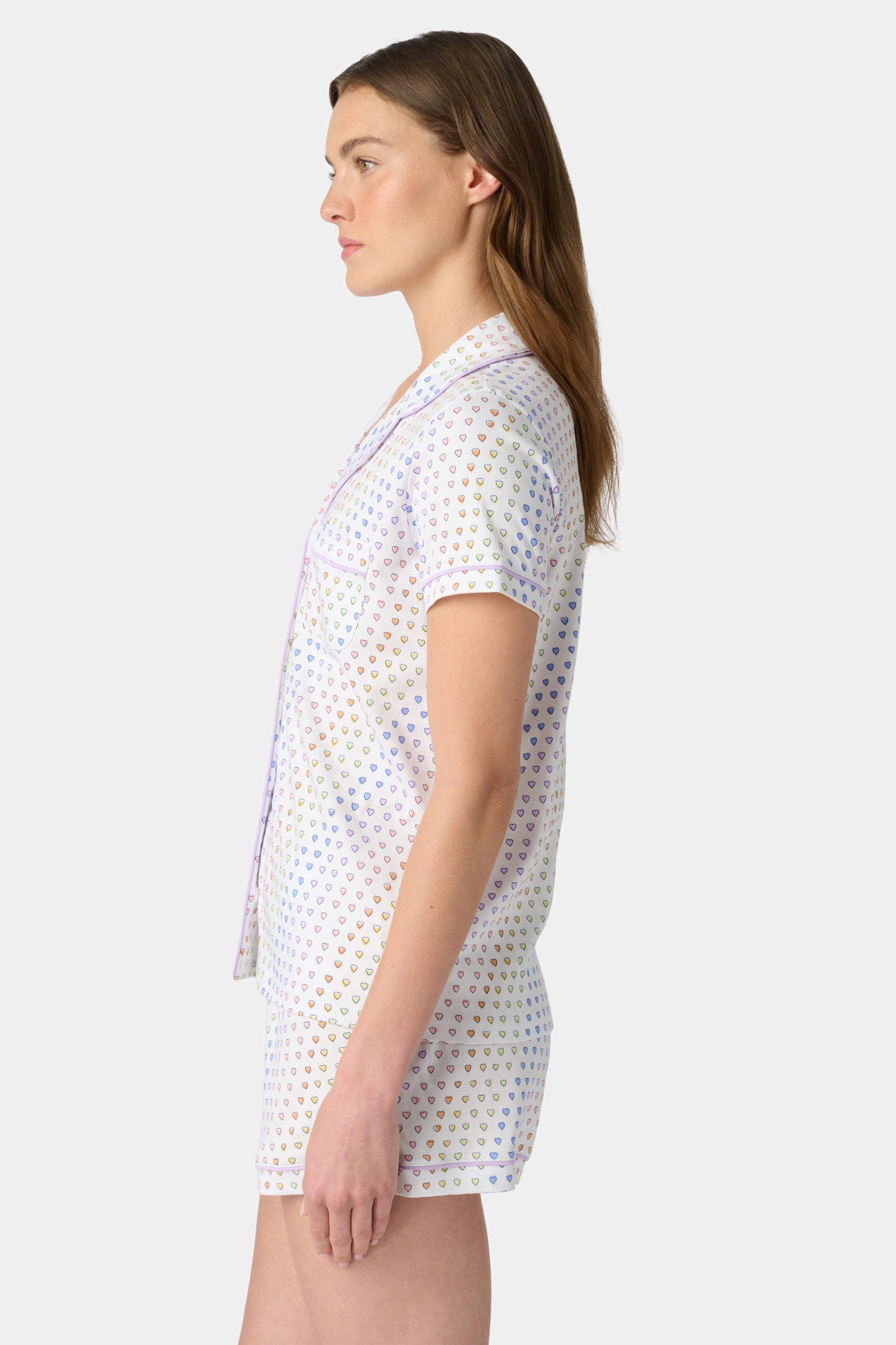 Disco Hearts Polo Pajamas