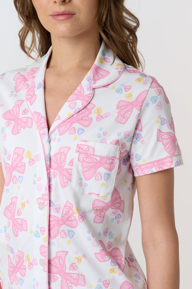 Doily Beaux Polo Pajamas Main Image
