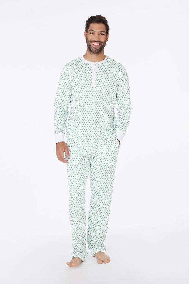 Mens Hearts Spencer Pajamas Hover Image