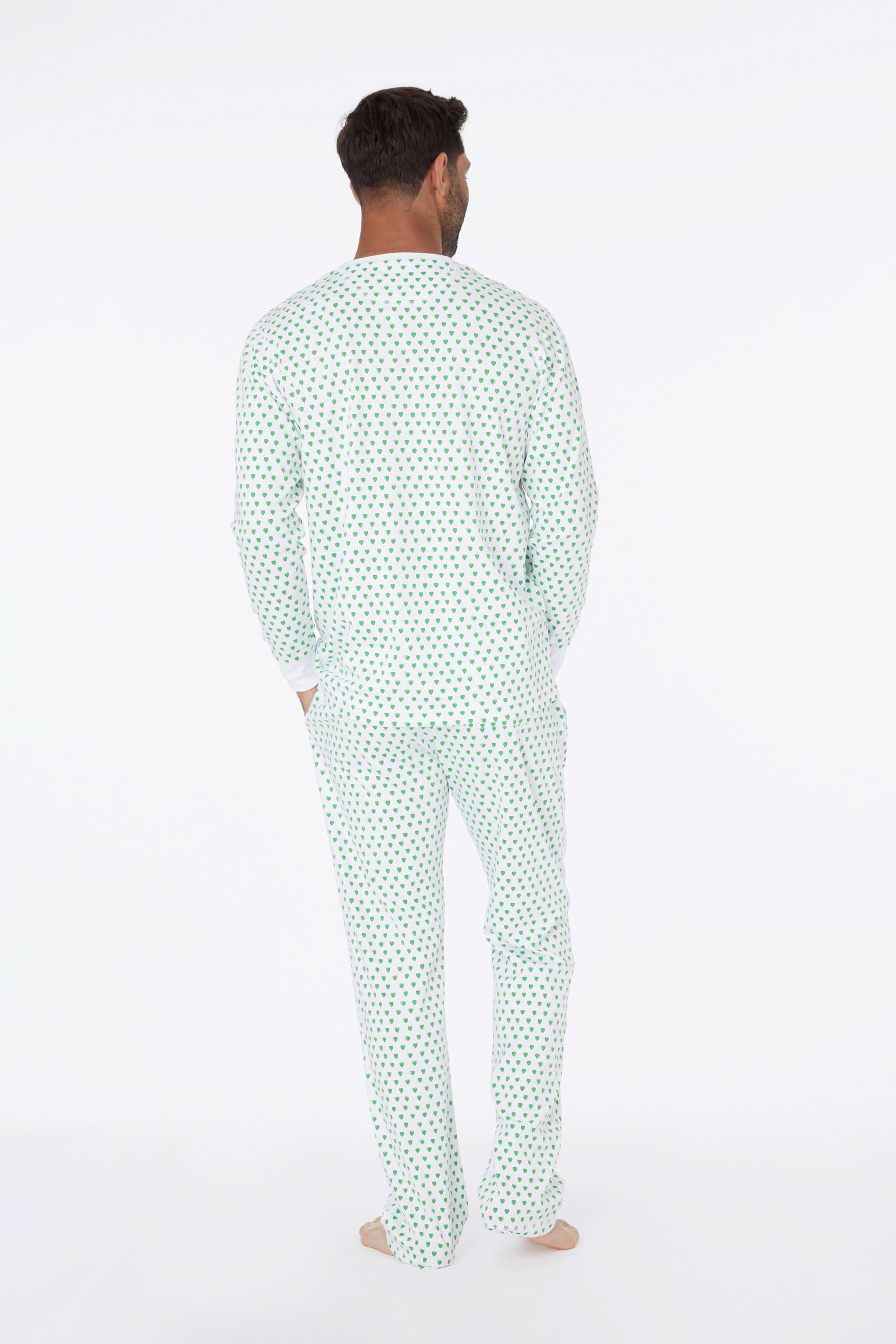 Mens Hearts Spencer Pajamas