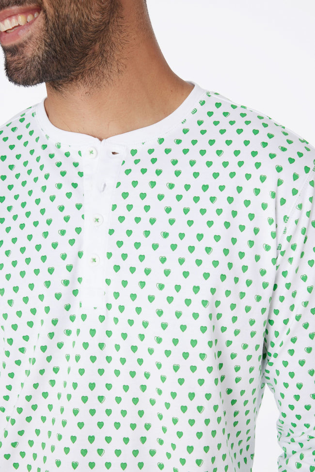 Mens Hearts Spencer Pajamas Main Image