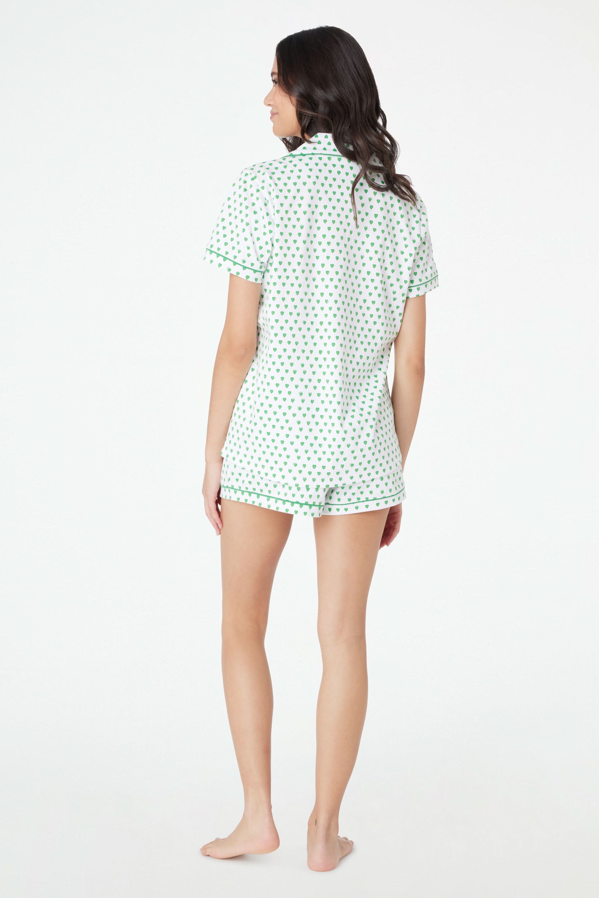 Hearts Polo Pajamas