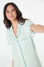 Hearts Polo Pajamas