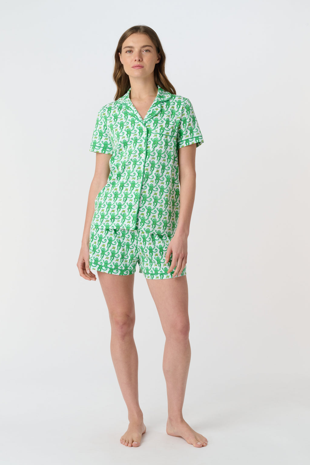 Monkey Polo Pajamas