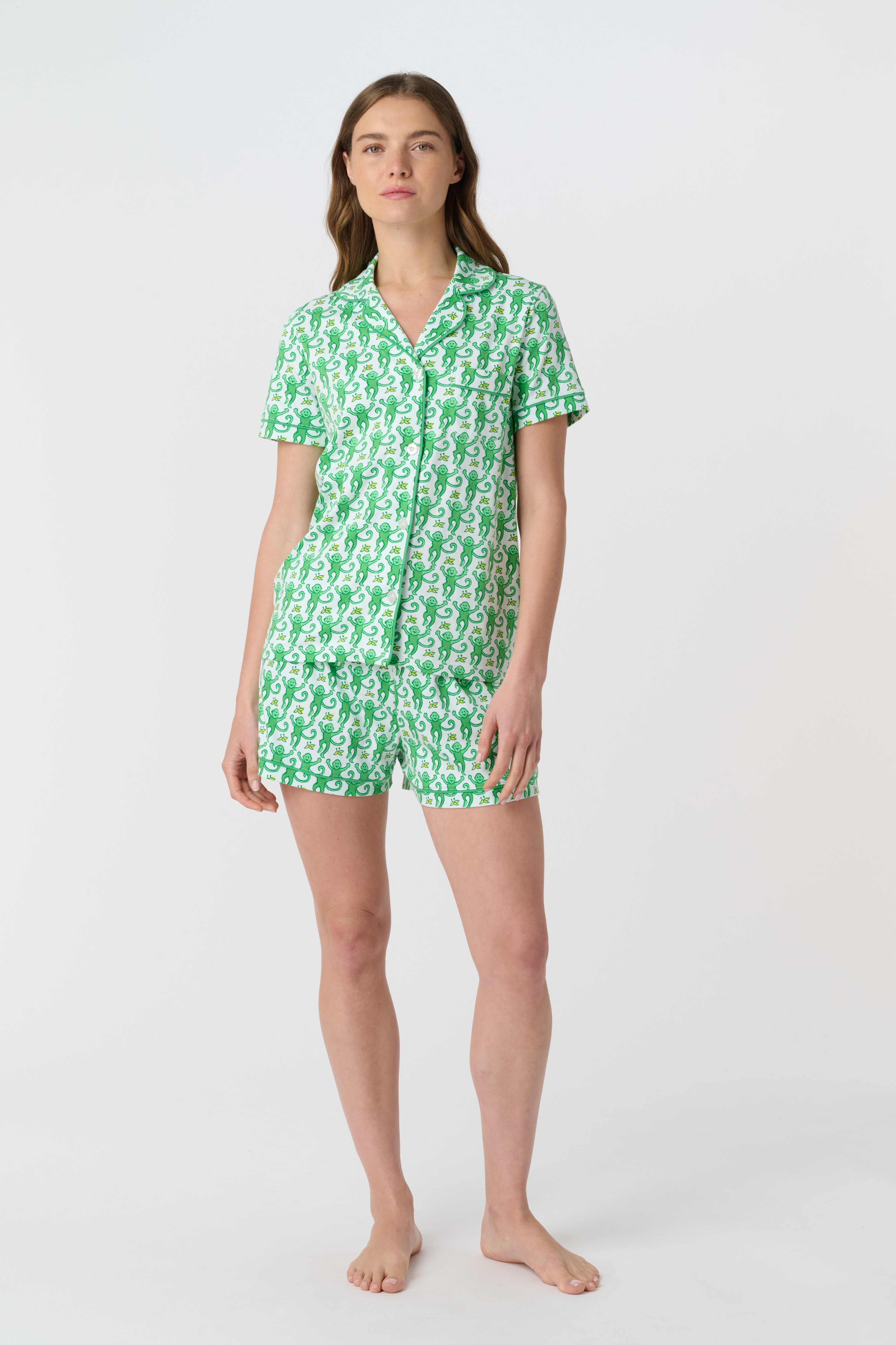 Monkey Polo Pajamas