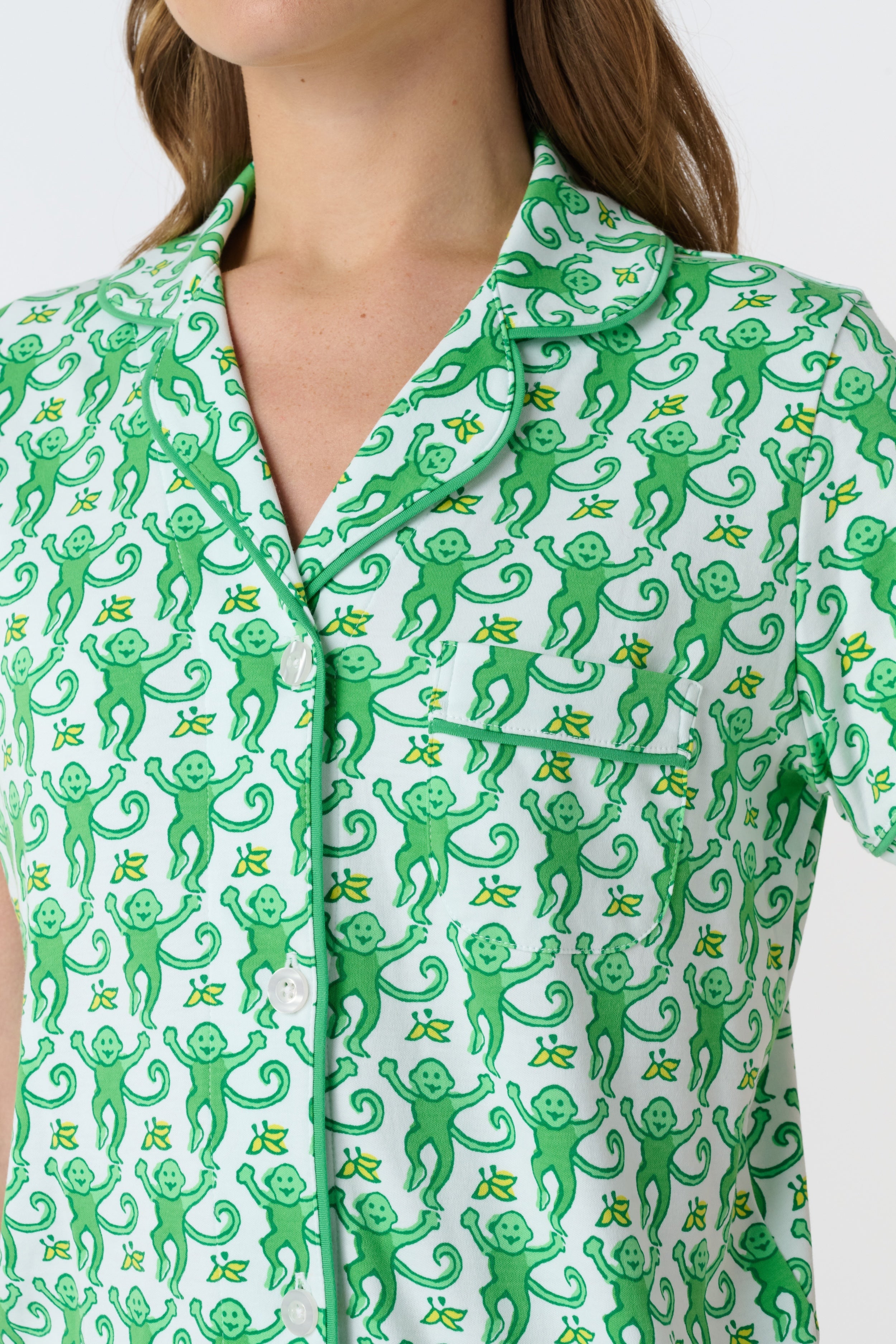 Monkey Polo Pajamas