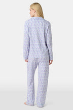 Monkey Long Sleeve Polo Pajamas