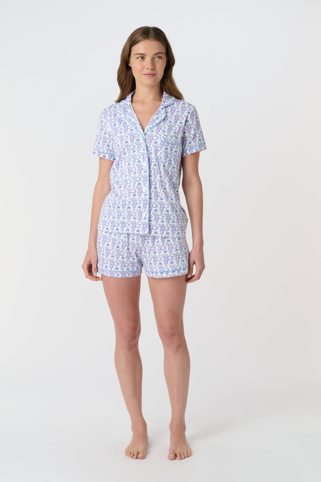 Monkey Polo Pajamas
