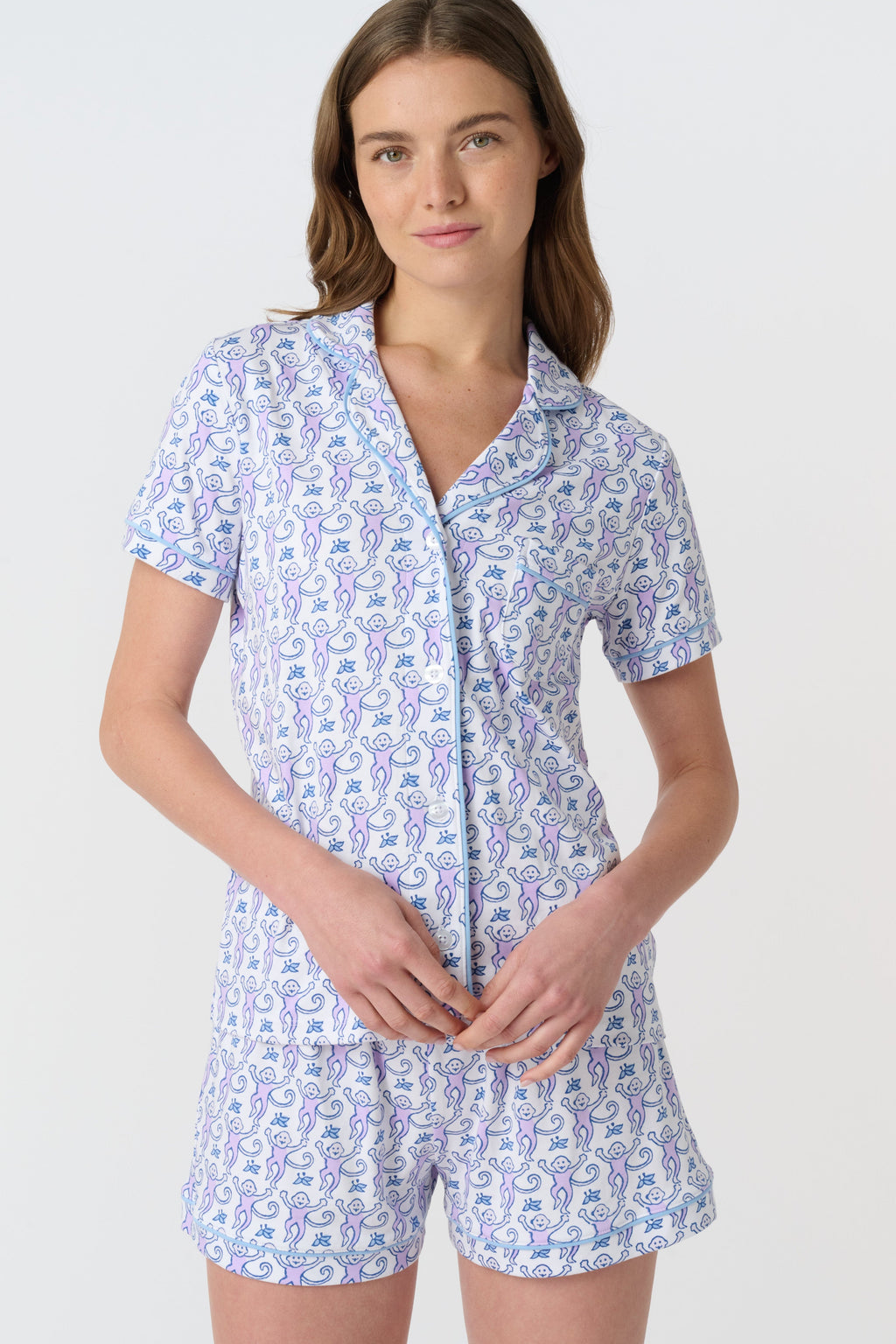 Monkey Polo Pajamas