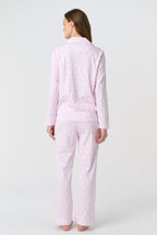 Lovely Monkey Long Sleeve Polo Pajamas