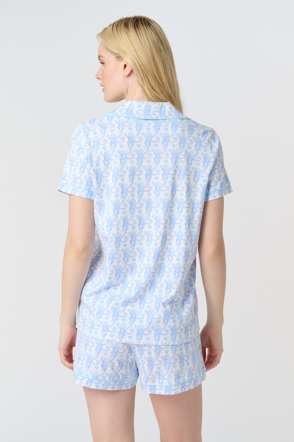 Lovely Monkey Polo Pajamas