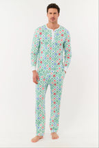Mens Ornament Trellis Spencer Pajamas