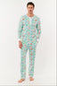 Mens Ornament Trellis Spencer Pajamas